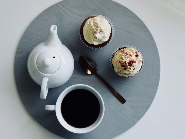 Kaffe och muffins